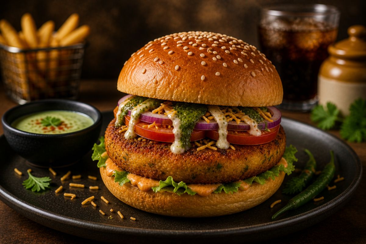 Aloo Tikki Burger