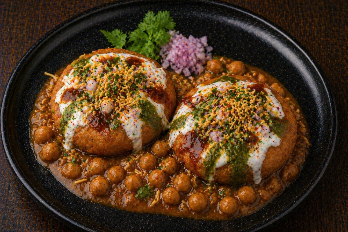 Aloo Tikki Chaat
