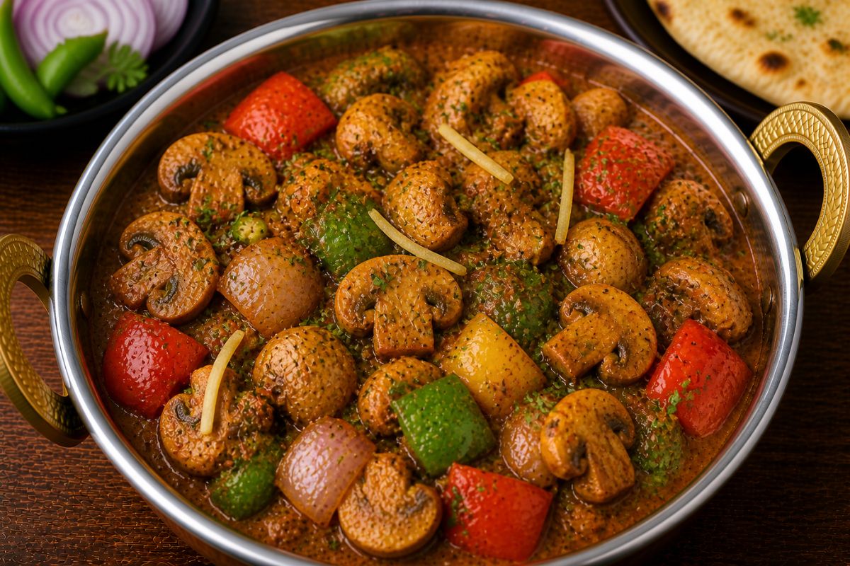 Kadhai Mushroom